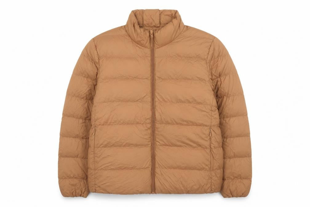 Marks & Spencer Mens Brown Mid-Length Puffer Jacket Size 20