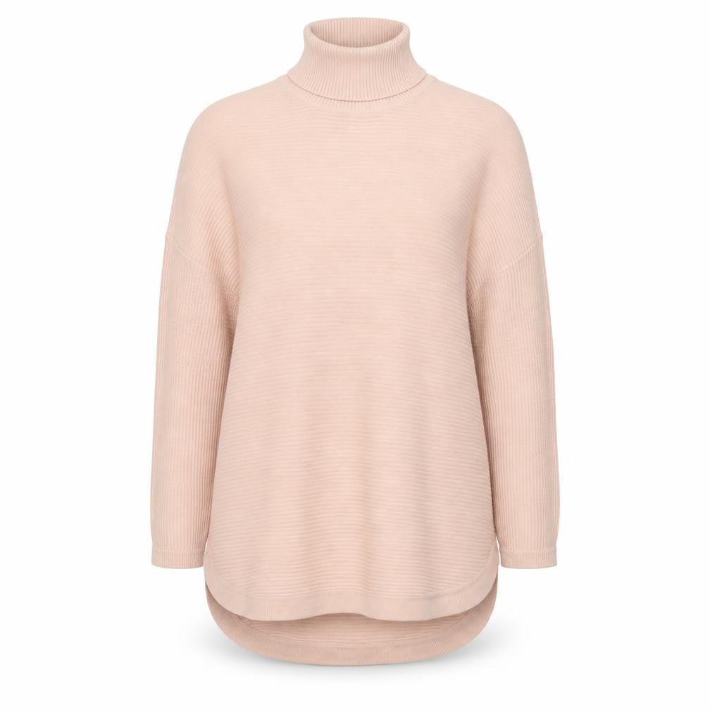 Principles Womens Beige Roll Neck Long Sleeve Acrylic Jumper Size 16