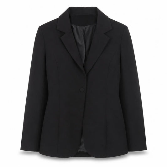 Missguided Womens Black Slim Fit Classic Blazer UK 10