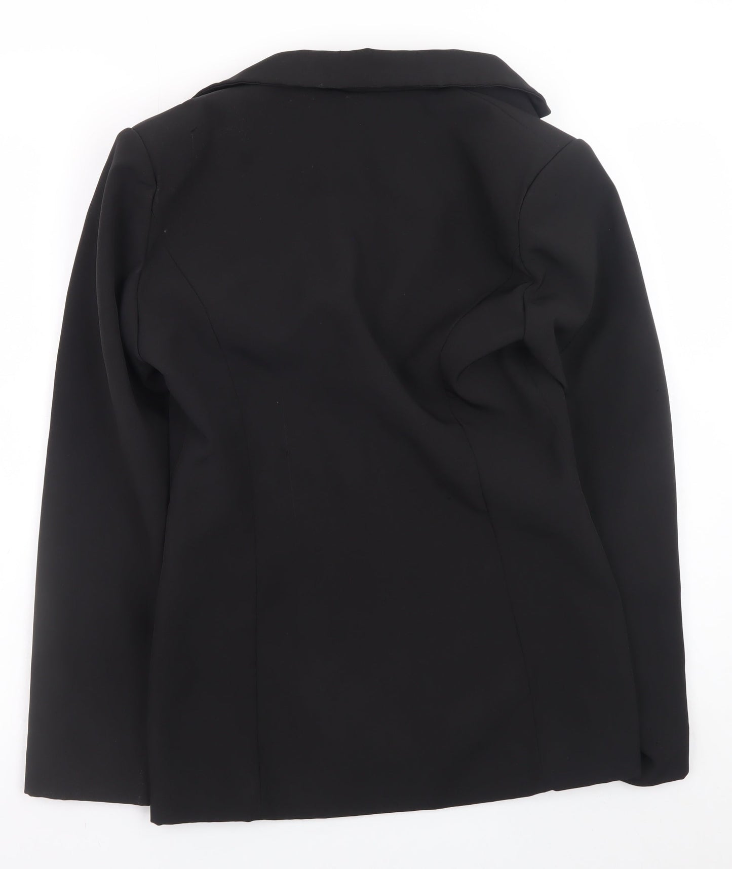 Missguided Womens Black Slim Fit Classic Blazer UK 10