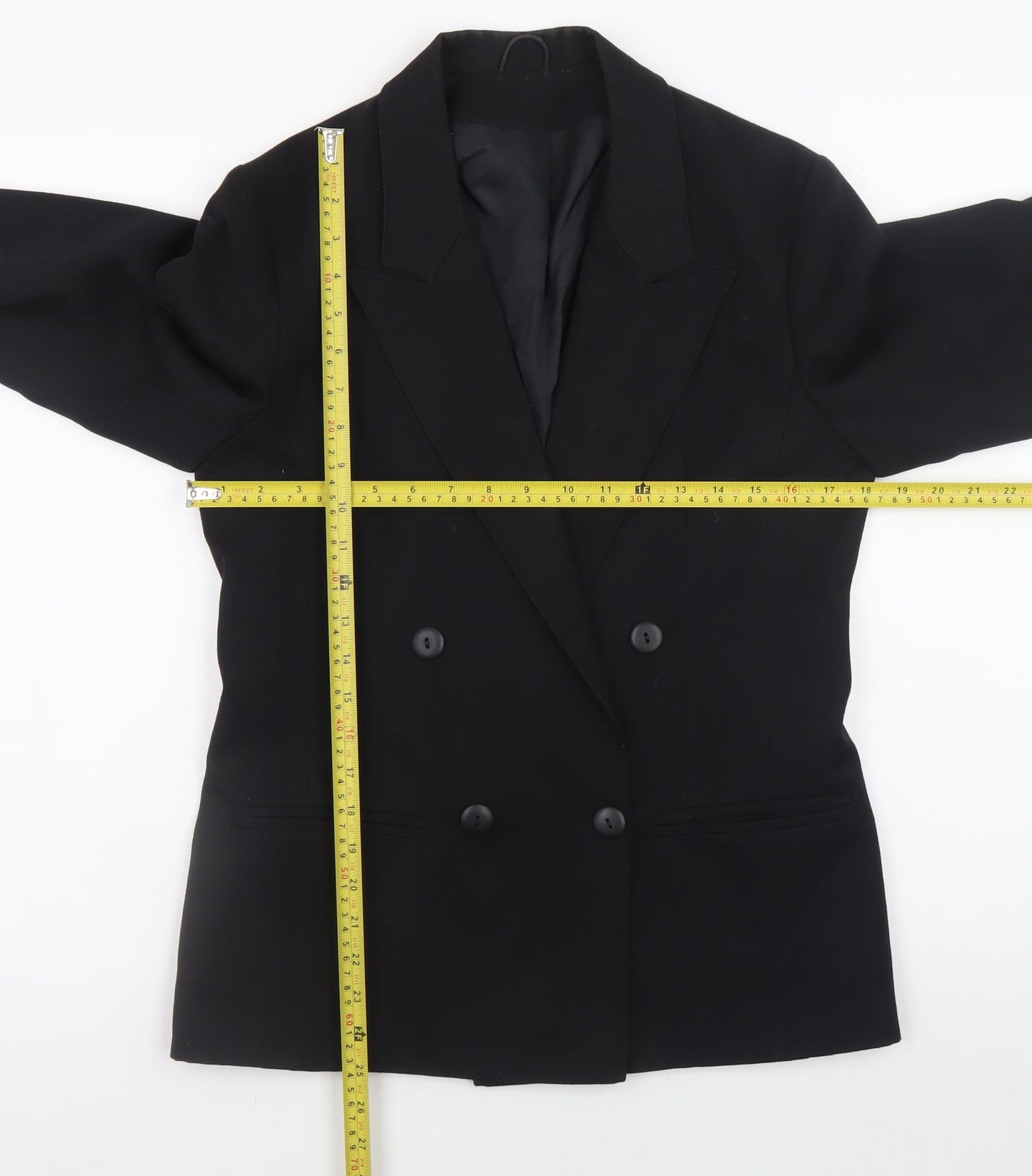 Richards Women's Black Size 10 Blazer Jacket Classic Workwear