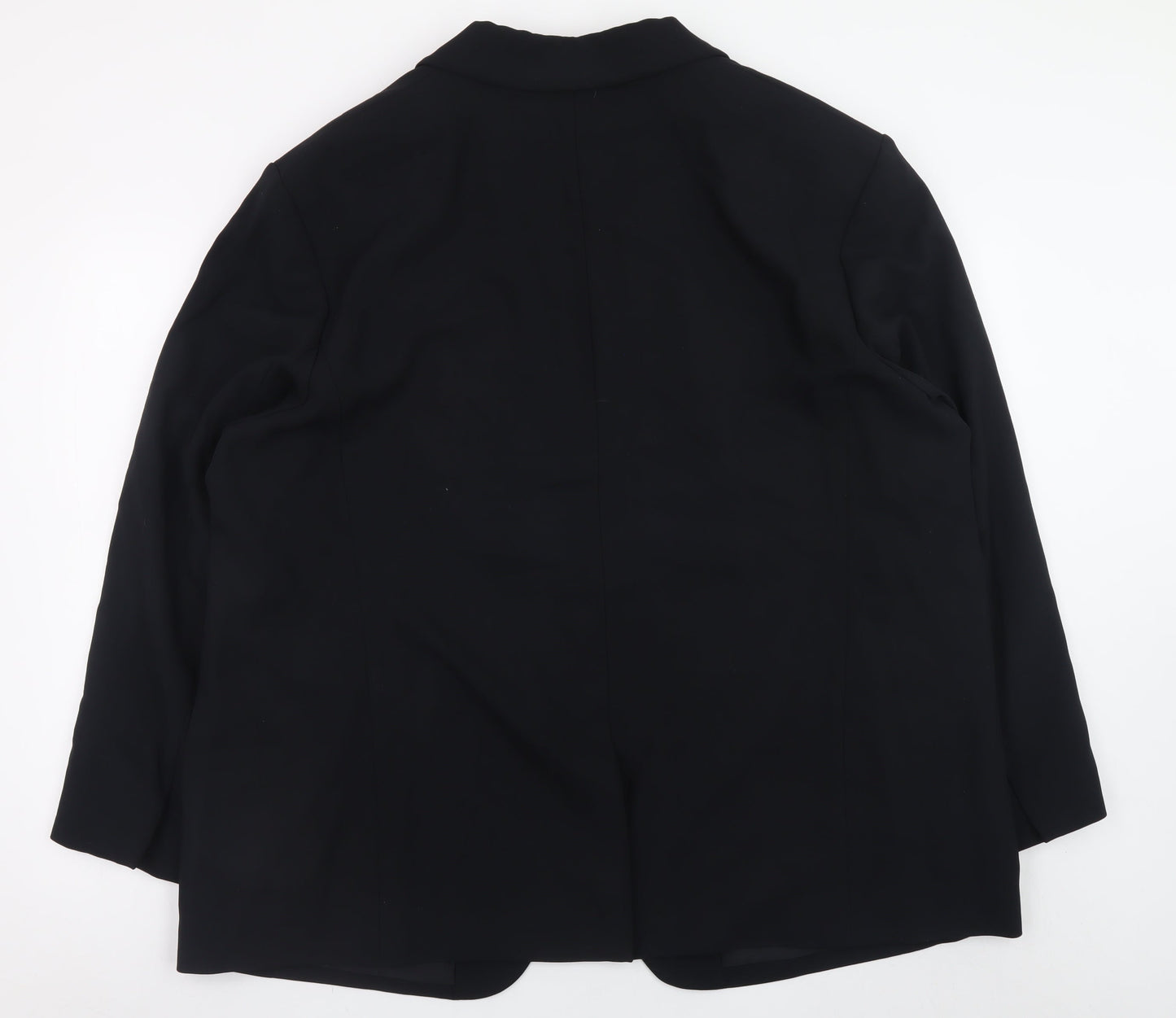 Marks and Spencer Women’s Black Blazer Size 24 Lined Business Jacket