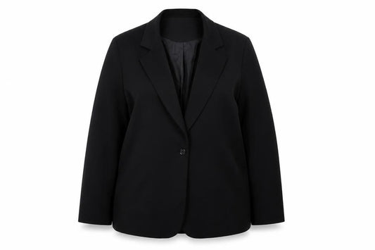 She's no Angel Women's Black Blazer Size 16 Business Jacket
