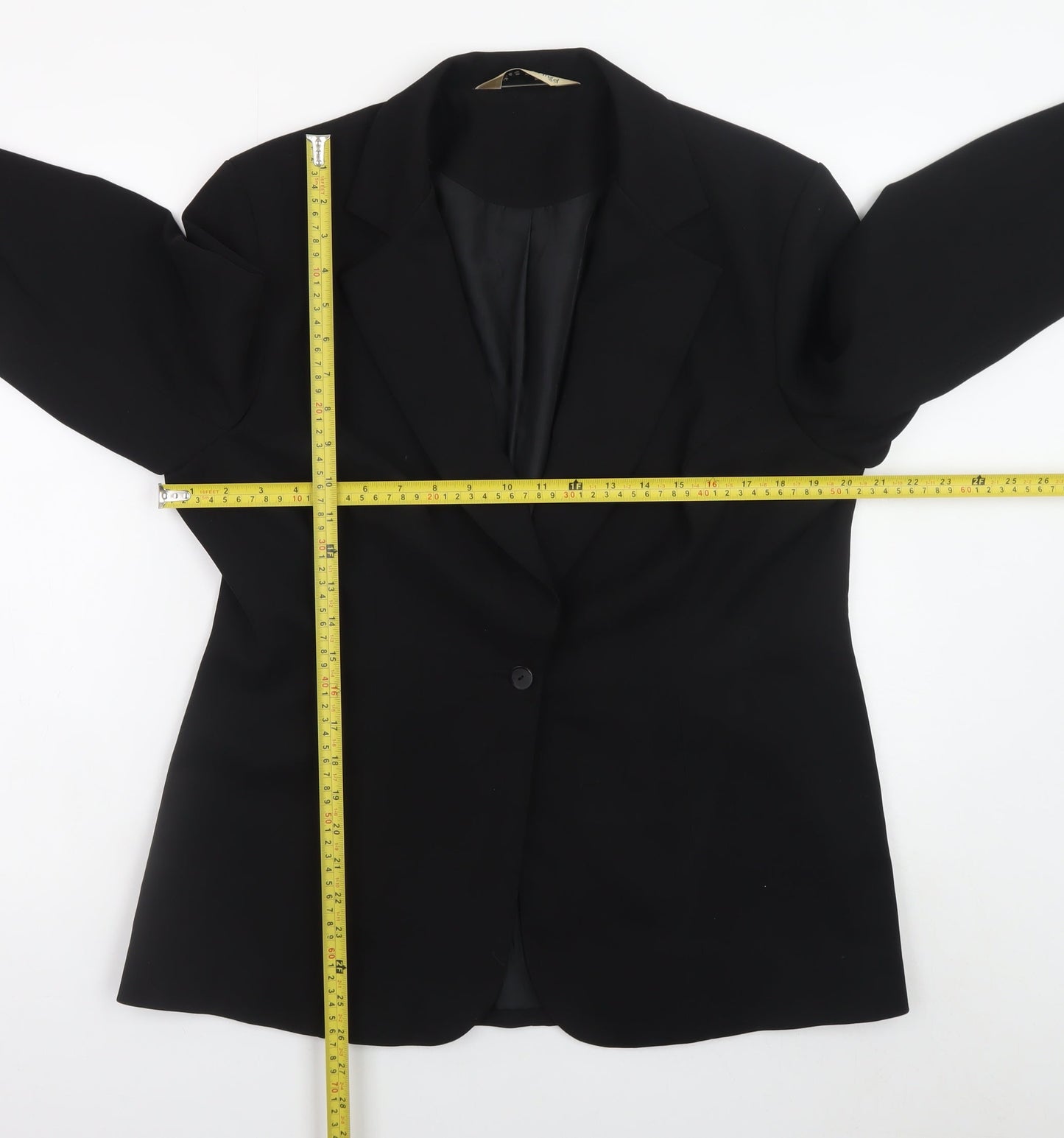 She's no Angel Women's Black Blazer Size 16 Business Jacket