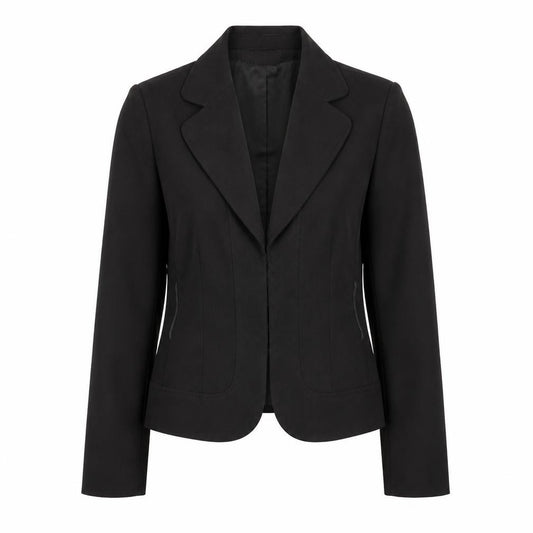 Mexx Women's Black Blazer Size 14 Lined Formal Work Jacket