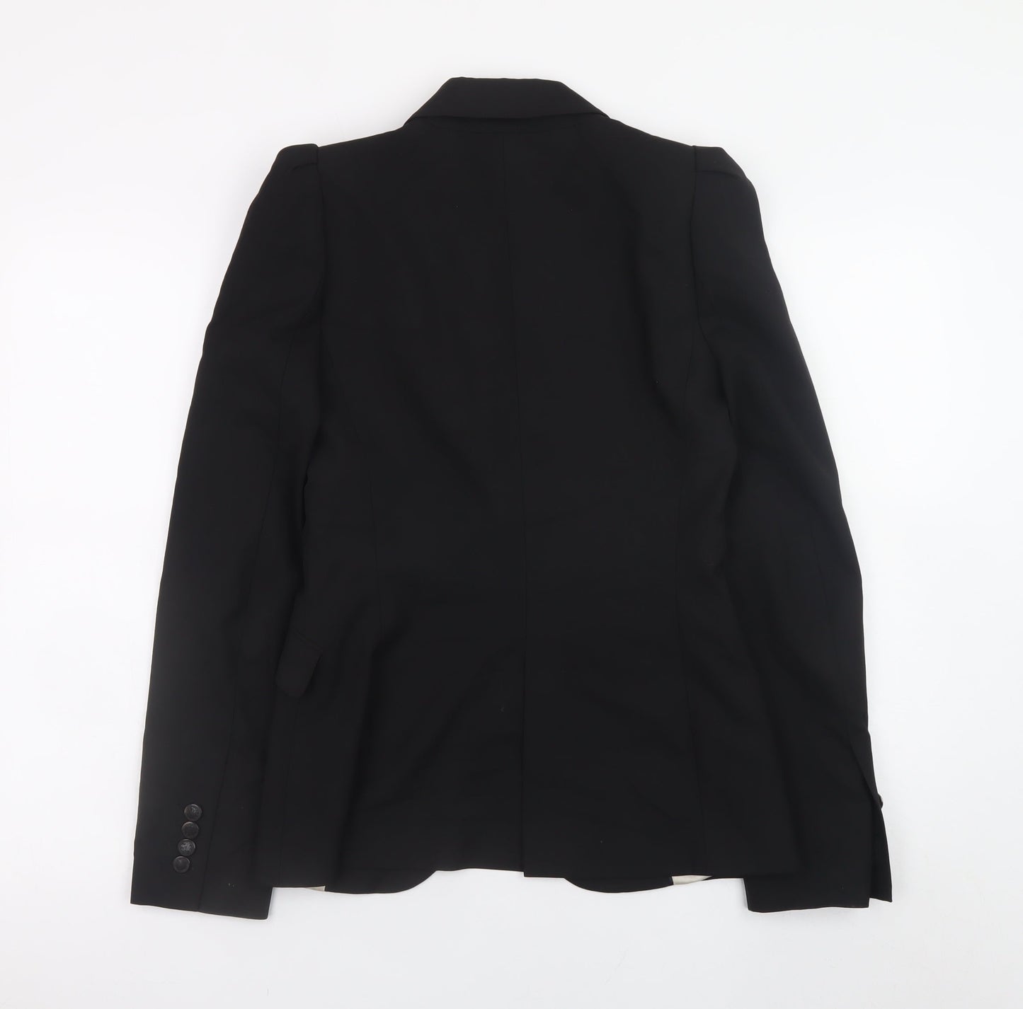 Zara Woman Black Slim Fit Blazer XS Women's Classic Work Jacket