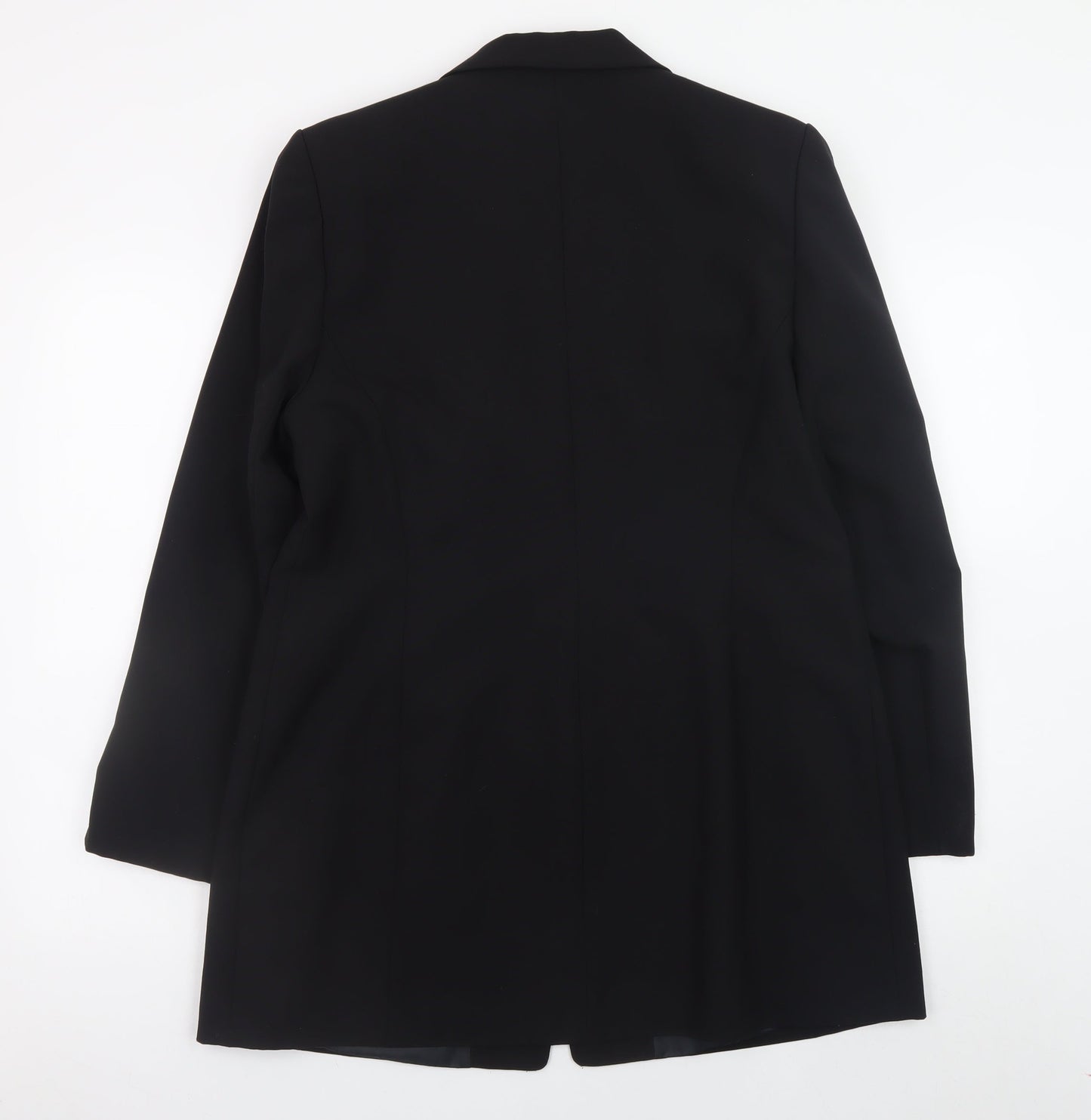 Dorothy Perkins Women’s Black Blazer Jacket Size 16 Smart Mid-Length