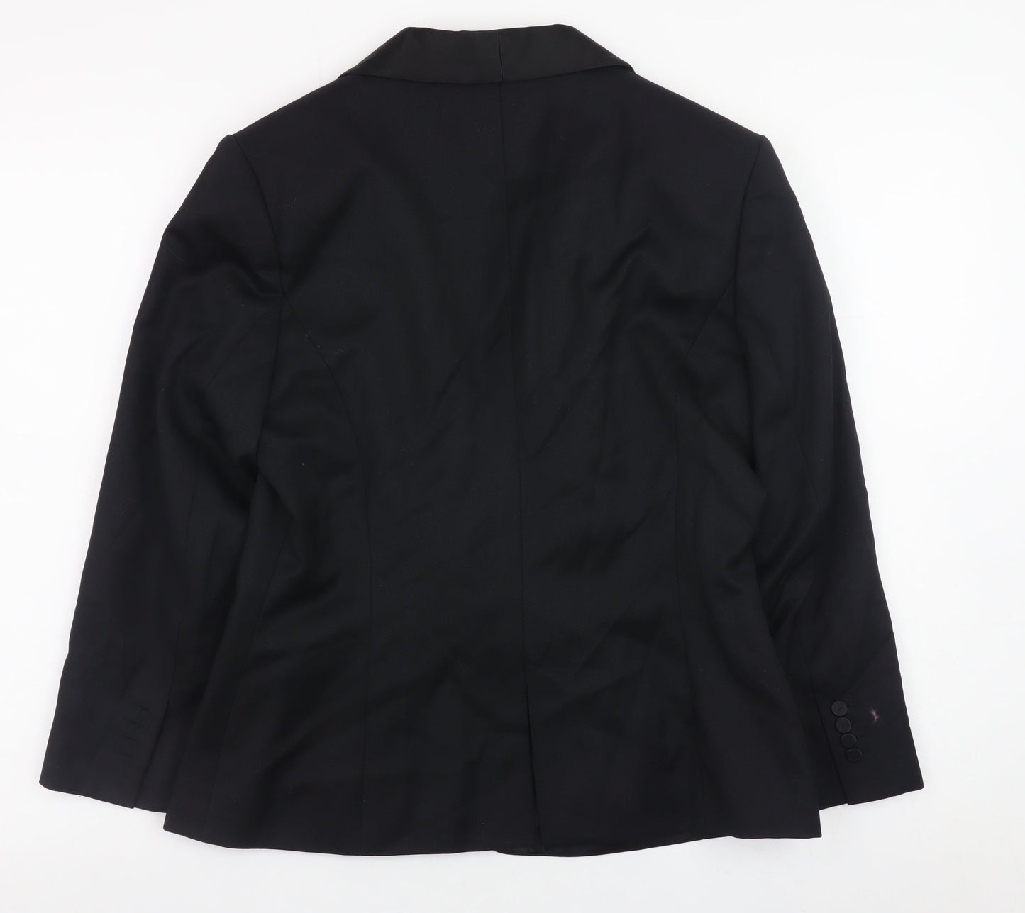Birger et Mikkelsen Women’s Black Wool Blend Blazer Size 12