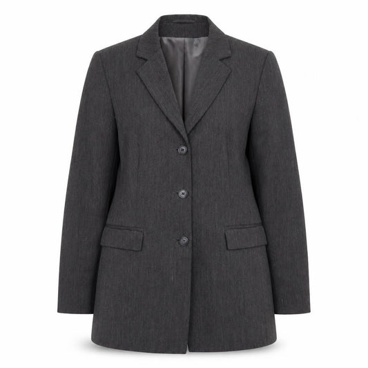 Dorothy Perkins Women Grey Size 12 Blazer Jacket Formal Workwear