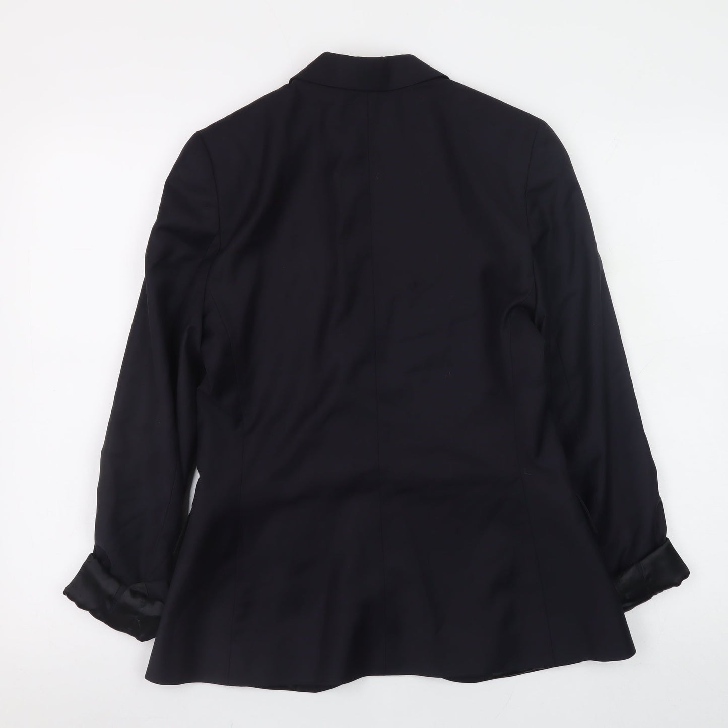 Paul & Joe Women's Black Wool Blazer Size 10 Classic Work Jacket