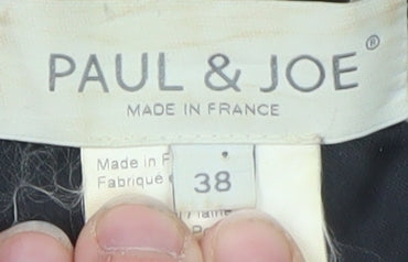 Paul & Joe Women's Black Wool Blazer Size 10 Classic Work Jacket