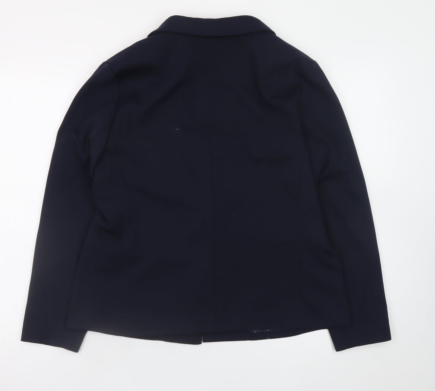 Dorothy Perkins Women’s Blue Blazer Size 16 Regular Fit Work Jacket