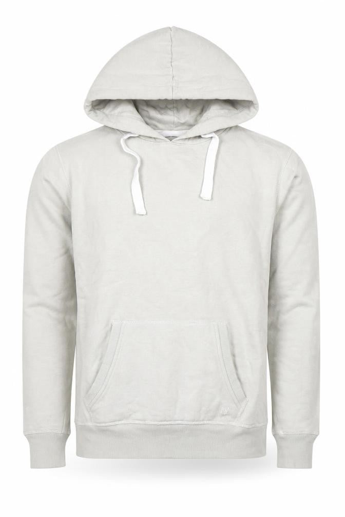 Rydale Men's Beige Pullover Hoodie Size S Cotton Blend Fleece
