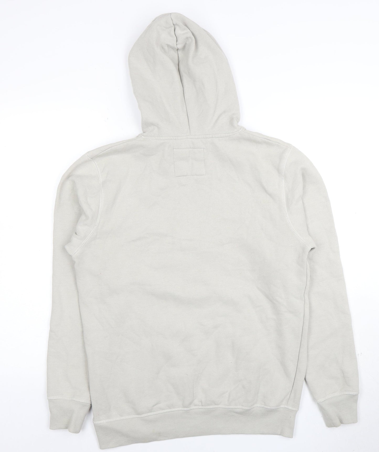 Rydale Men's Beige Pullover Hoodie Size S Cotton Blend Fleece
