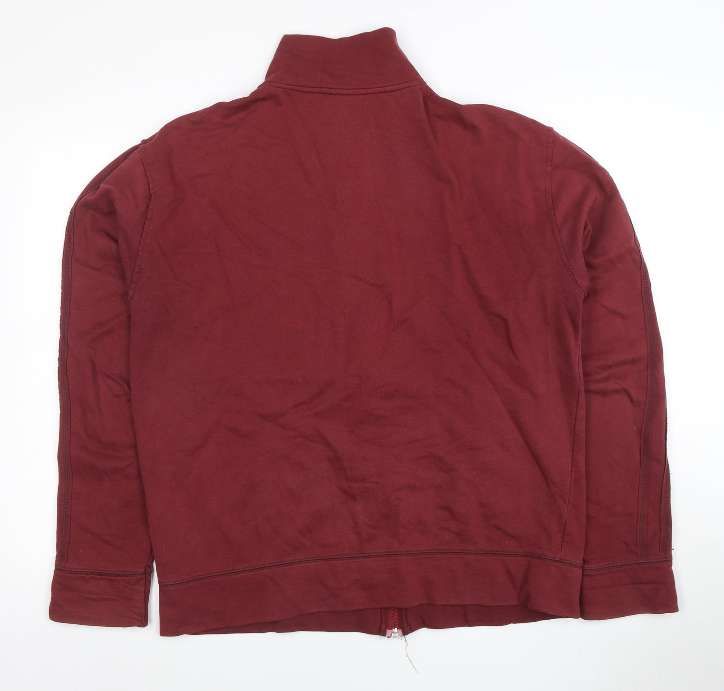 Debenhams Men’s Red Full Zip Fleece Sweatshirt Size L