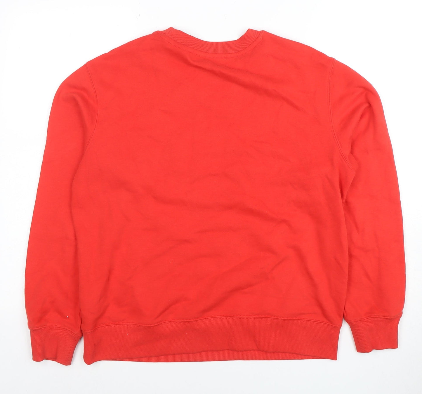 Marks and Spencer Womens Red Rhinestone Pullover Sweatshirt Size S