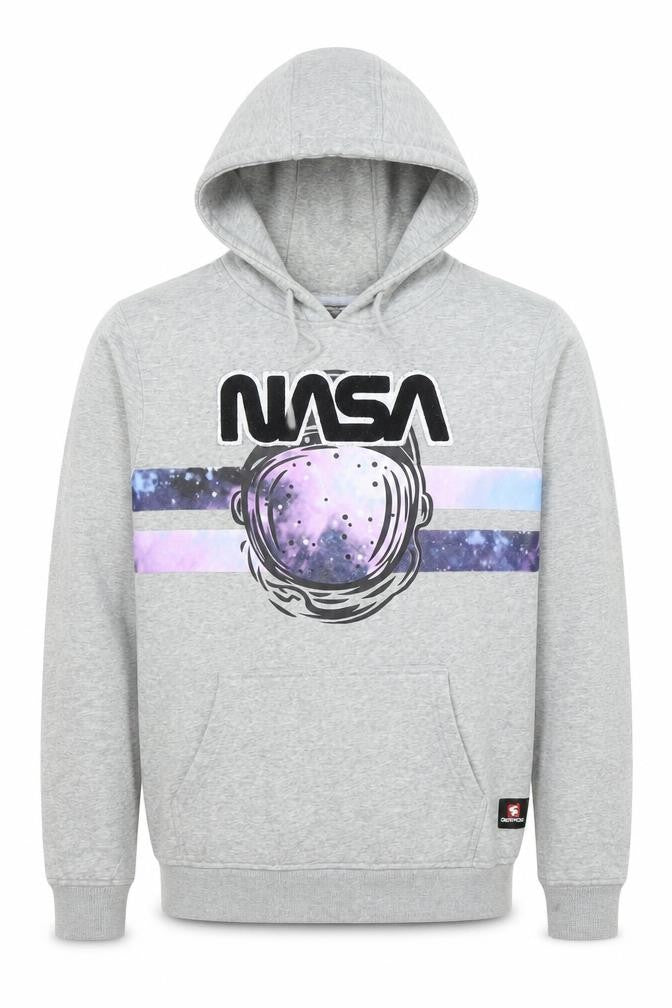 Southpole Men’s Grey NASA Pullover Hoodie Size L Regular Fit