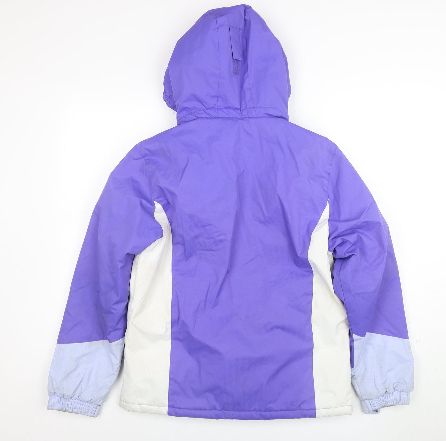 Mountain Warehouse Girls Purple Ski Jacket 13 Years Waterproof Hooded Winter Coat