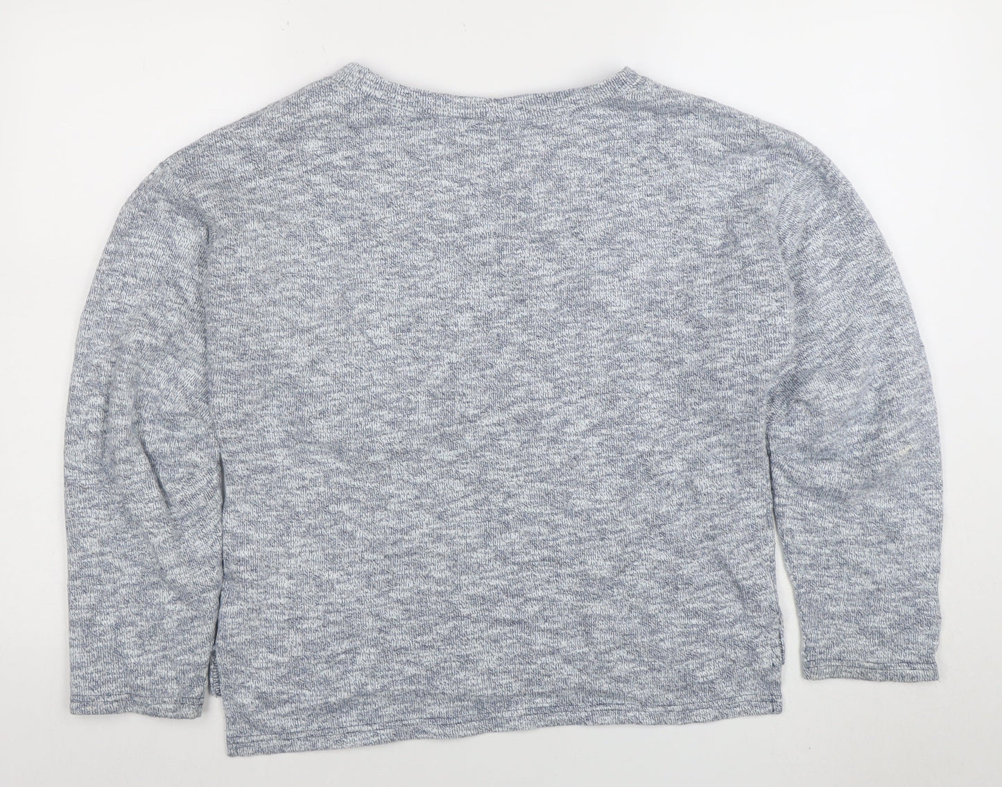 GAP Women’s Blue Knit Crew Neck Long Sleeve Pullover Jumper Size S