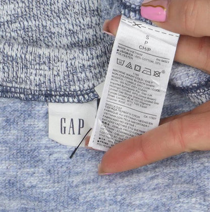 Gap Women’s Blue Knit Crew Neck Long Sleeve Pullover Jumper Size S