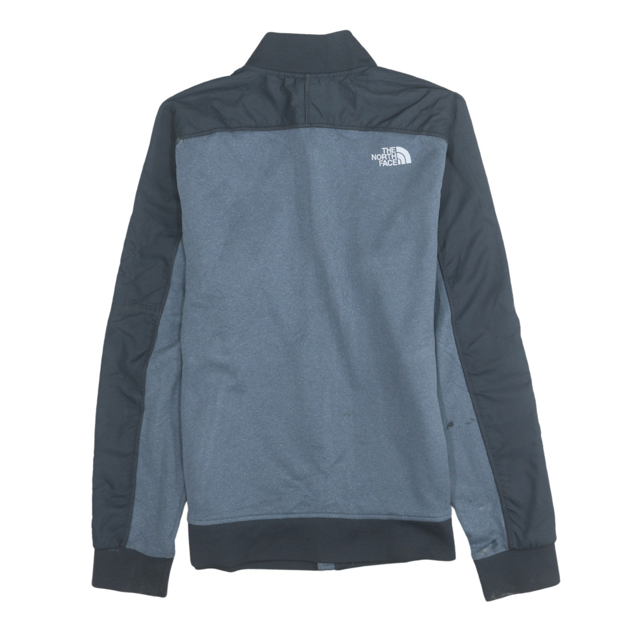 The North Face Men's Grey Full Zip Sweatshirt Jacket M