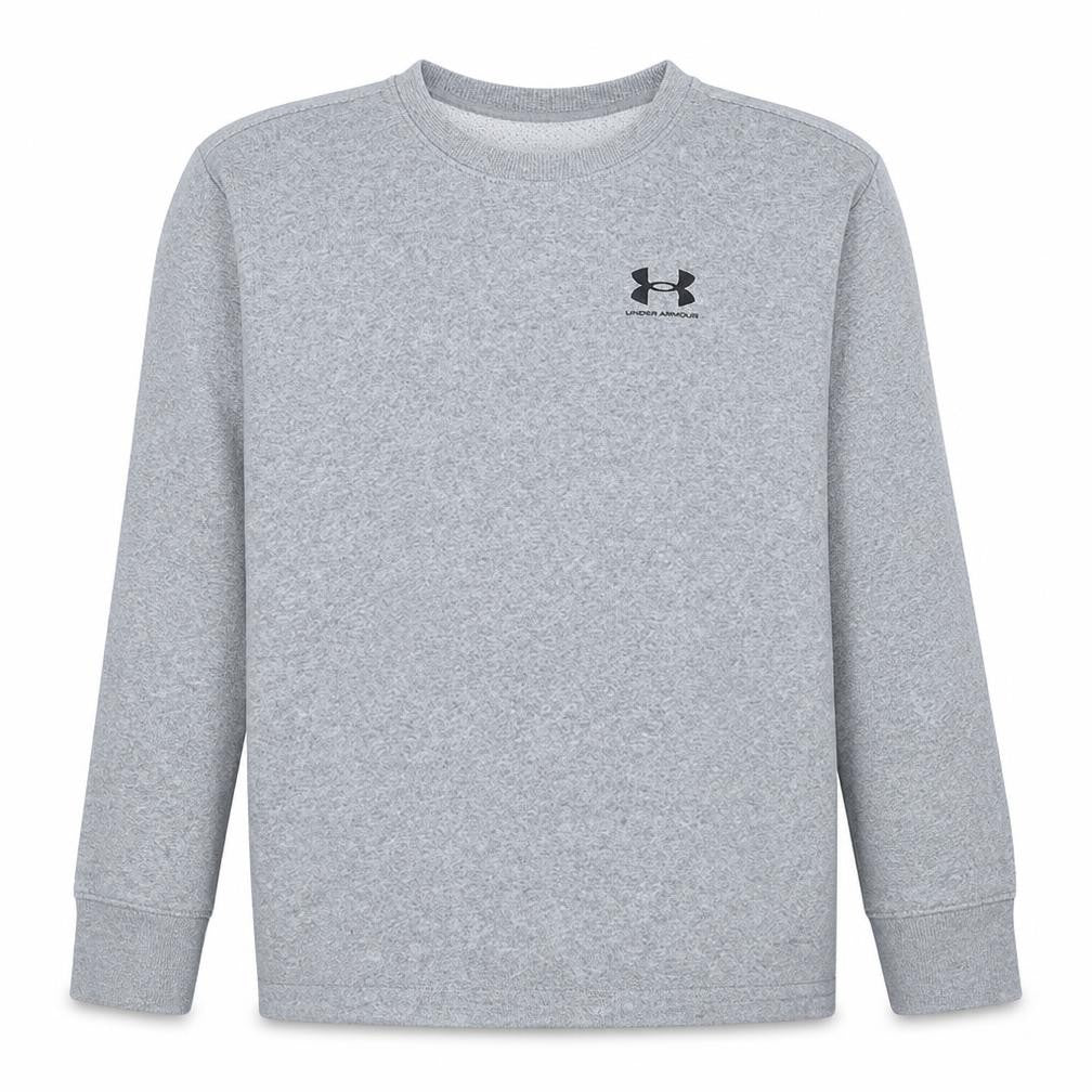 Under Armour Mens Grey Crew Neck Sweatshirt Medium Loose Fit