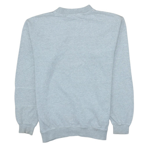 Ellesse Men's Grey Small Crew Neck Pullover Sweatshirt