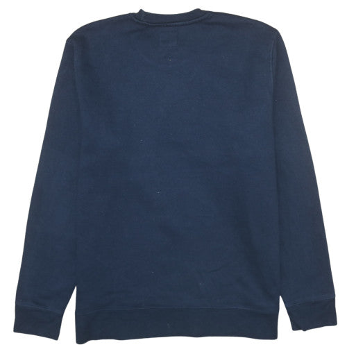 Champion Men's Blue Crew Neck Pullover Sweatshirt Size L