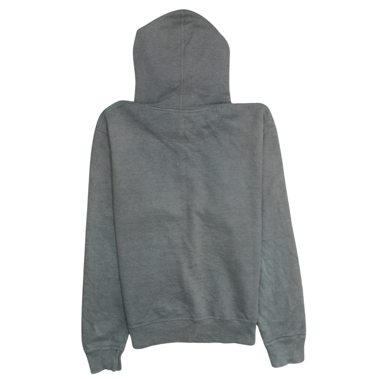 Champion Men's Grey Full Zip Hoodie Size S Cotton Blend