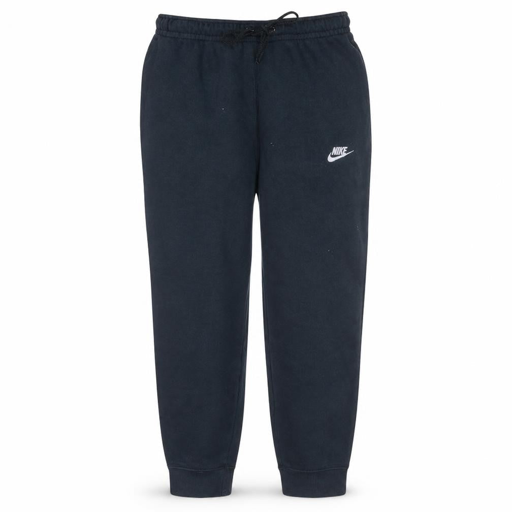 Nike Womens Black Fleece Sweatpants M Tapered Fit Casual Logo