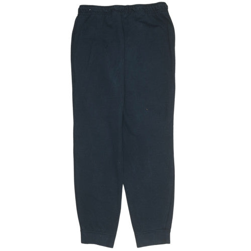 Nike Womens Black Fleece Sweatpants M Tapered Fit Casual Logo