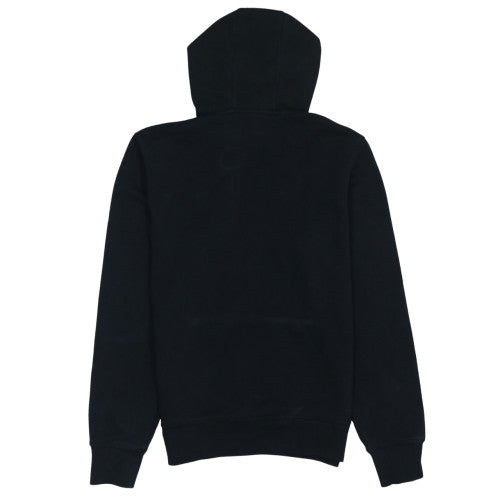 New Balance Mens Black Small Pullover Hoodie Fleece Graphic Logo