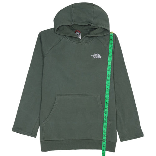 The North Face Mens Green Pullover Hoodie Size M Outdoor Fleece