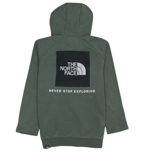 The North Face Mens Green Pullover Hoodie Size M Outdoor Fleece
