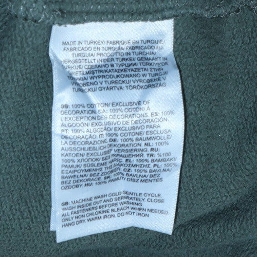 The North Face Mens Green Pullover Hoodie Size M Outdoor Fleece