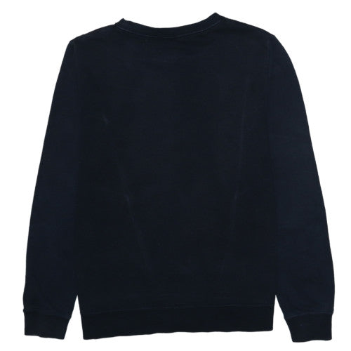Nike Boys Black XL Sweatshirt Crew Neck Graphic Print Sportswear