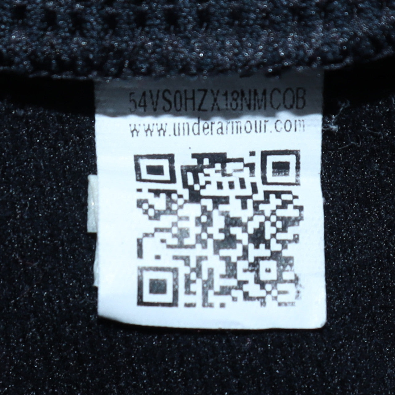 Under Armour Boys Black Full Zip Collared Sweatshirt Size 14 Years