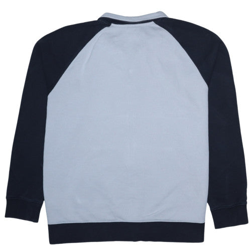 Nike Men's Grey Full Zip Fleece Sweatshirt Size L