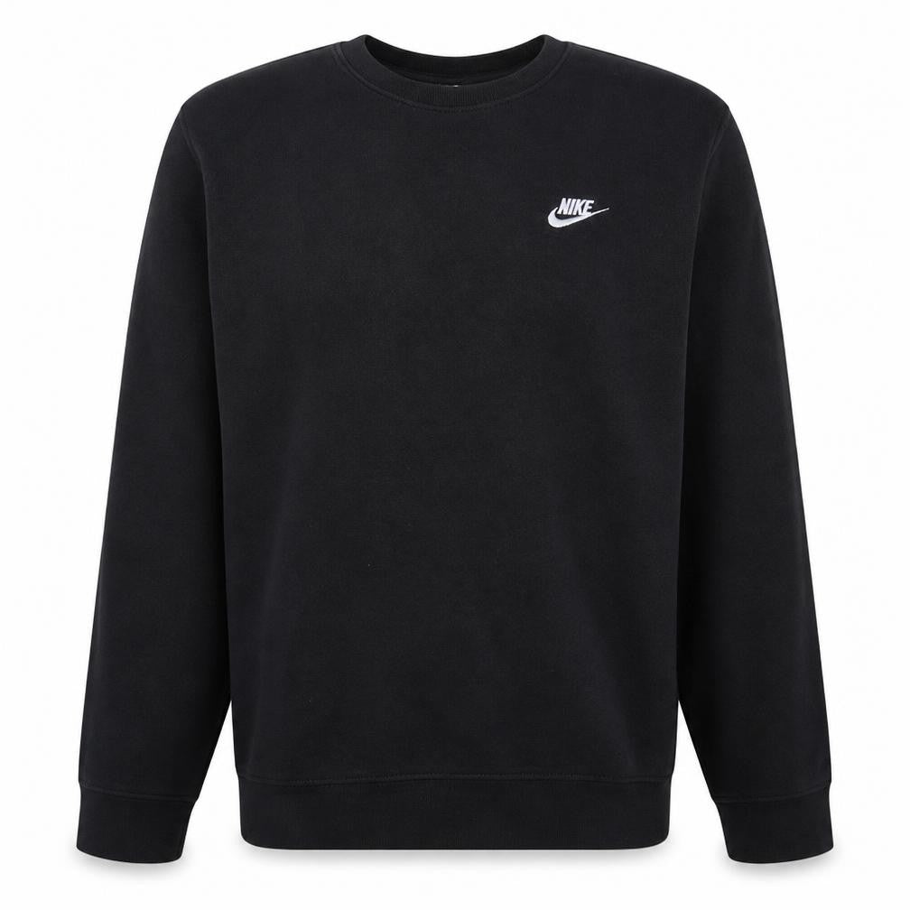 Nike Men's Black Crew Neck Pullover Sweatshirt Size S