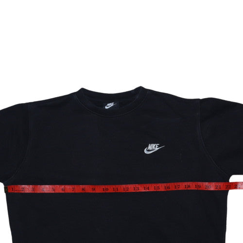Nike Men's Black Crew Neck Pullover Sweatshirt Size S