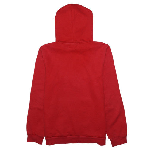 Puma Boys Red Pullover Hoodie 13-14 Years Cotton Blend Logo Design