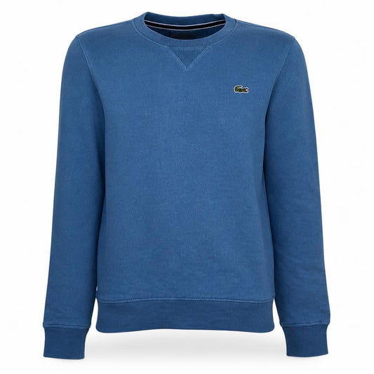 Lacoste Sport Men's Blue XS Crew Neck Pullover Sweatshirt