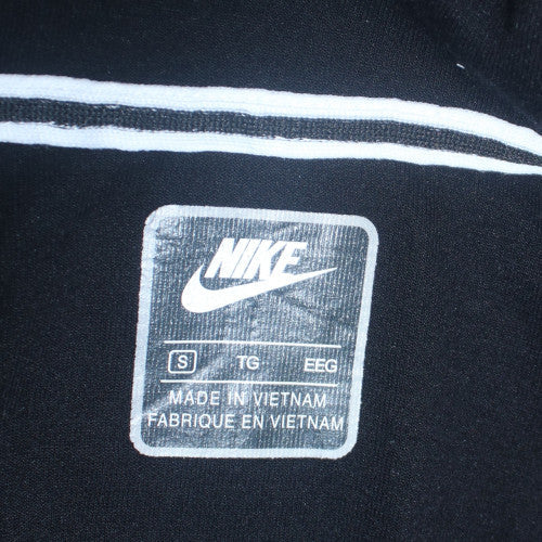 Nike Men's Black Full Zip Hoodie Fleece S Regular Fit