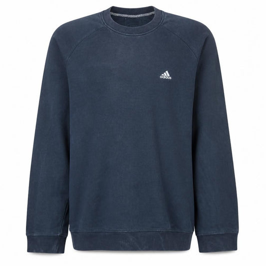 Adidas Men's Blue Pullover Crew Neck Sweatshirt Size M