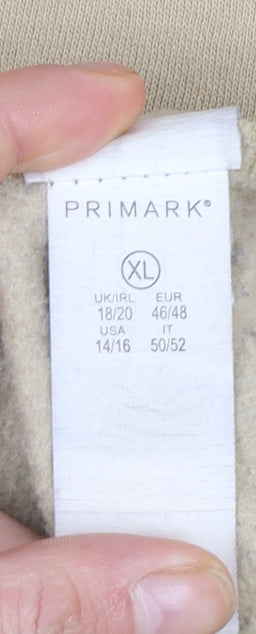Primark Disney Women's Beige Winnie the Pooh XL Pullover Sweatshirt