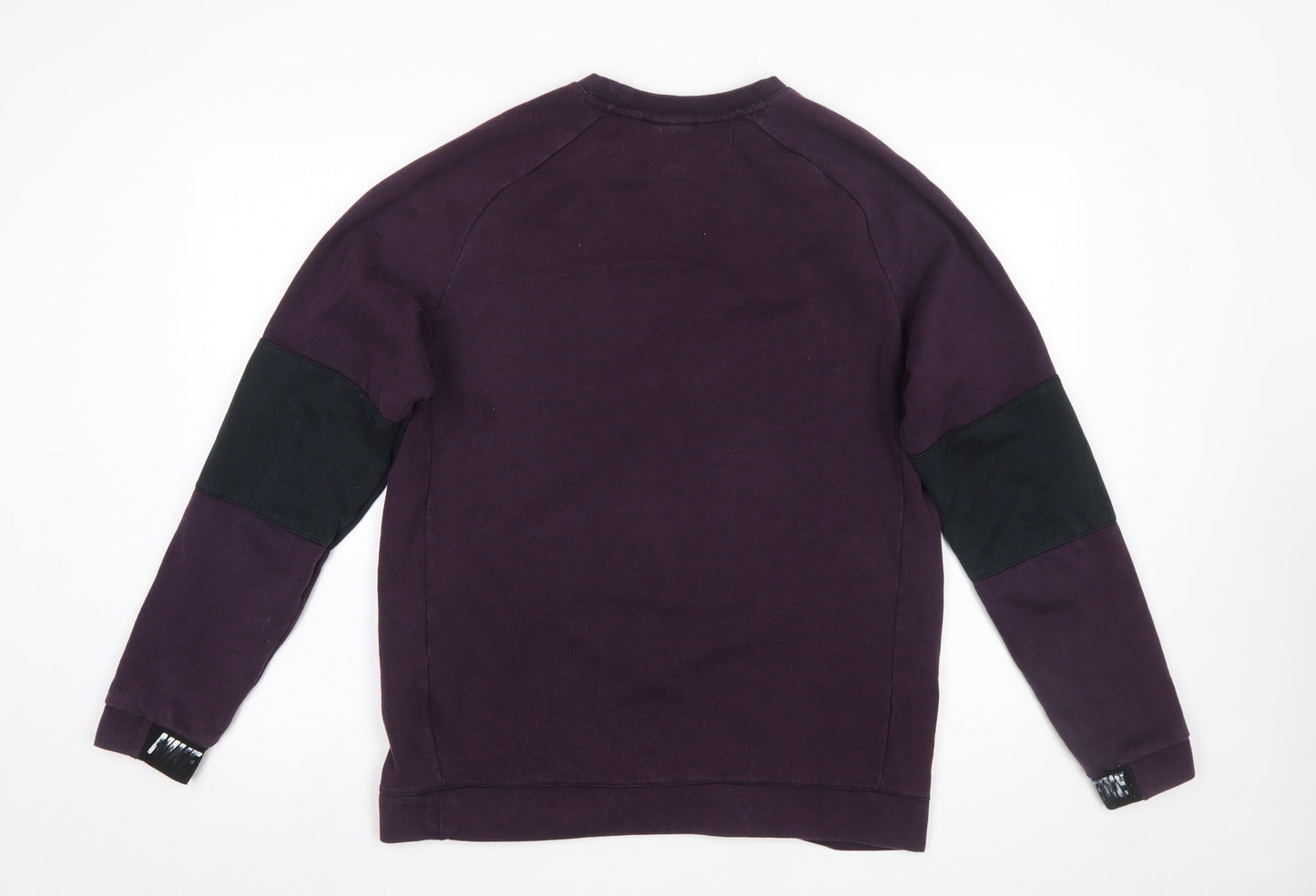 Nike Men's Purple Pullover Sweatshirt M Regular Fit Crew Neck