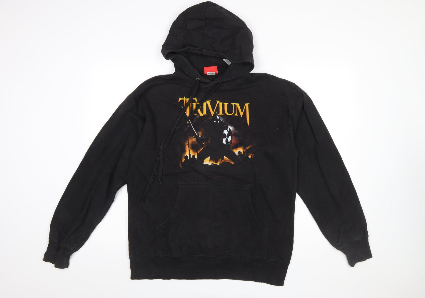 Bravado Men’s Black Trivium Pullover Hoodie Medium Graphic Print