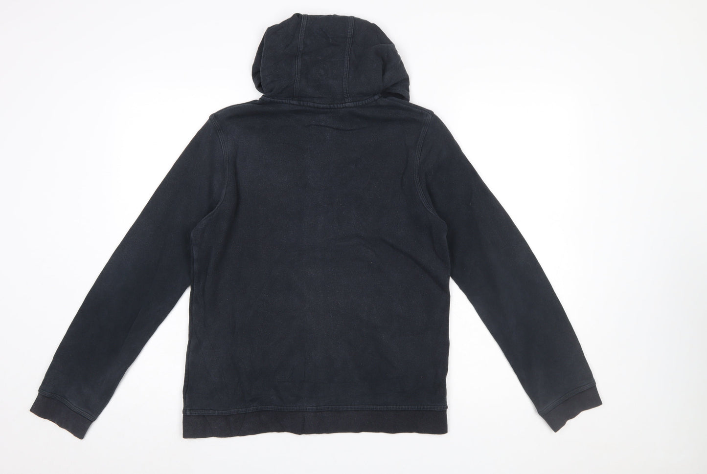 Nike Boys Black Full Zip Hoodie XL (15-16 Years) Cotton Blend
