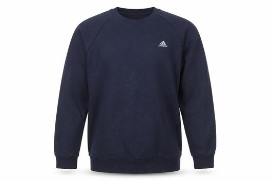 Adidas Men's Blue Pullover Sweatshirt M Crew Neck