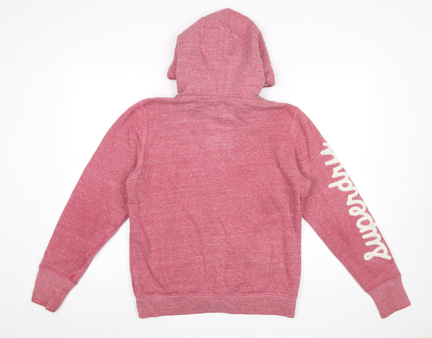 Superdry Women’s Pink Full Zip Hoodie XL - Soft Fleece Lined